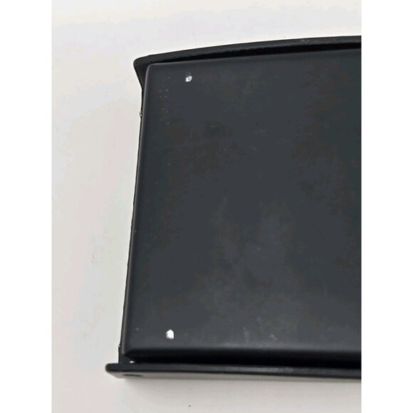 NIKE NAVY BLUE WEBBING WOVEN FABRIC UTILITY BELT MATTE BLACK BUCKLE MEN OS GOLF - Picture 8 of 12